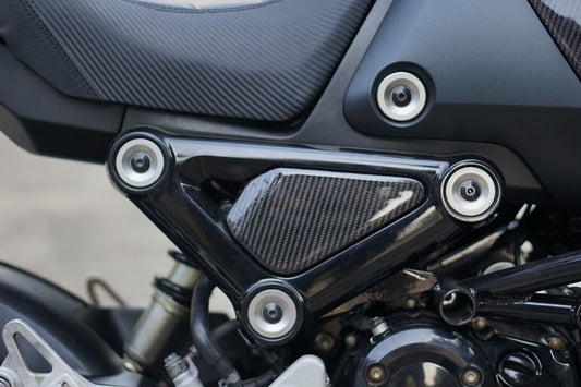 SET OF 11 PIECE FRAME BODY COVER SIDE UPPER PANEL CARBON FIBER FOR HONDA NEW GROM 2021-2024