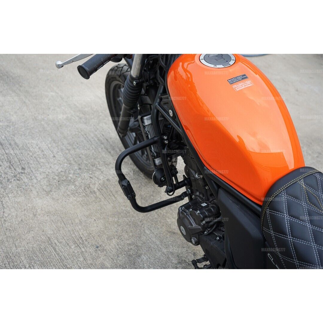 CRASH BAR ENGINE PROTECTION GUARD BLACK FIT FOR HONDA NEW SCL CL 300 500 2023 - 2025