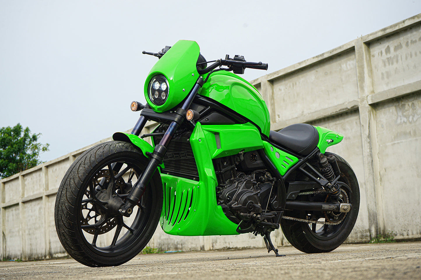 FULL SET OF 7 PIECES GREEN FIT FOR HONDA REBEL CMX 1100 2020-2025