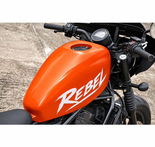 Cover Fuel Oil Tank Orange V.77 Decals for Honda Rebel CMX 300 500 2017–2026