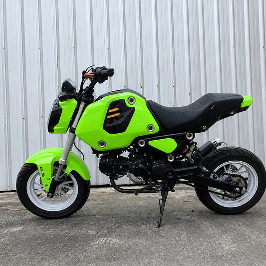 Lime Green 7Pc Body Pastel Panels Frame Body For Honda Grom 125 2021-2024