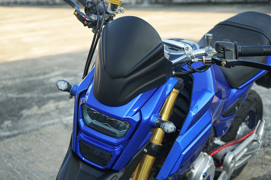 FRONT WINDSHIELD WINDSCREEN V.1 FOR HONDA GROM 125 MSX SF 2016 - 2020