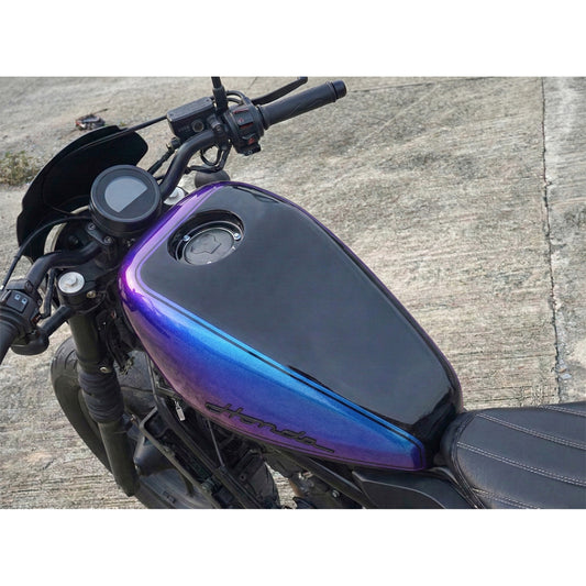 ฝาครอบถังน้ำมันเชื้อเพลิงสีขาว V.13 สำหรับ Honda Rebel CMX 300&500 ปี 2017-2026