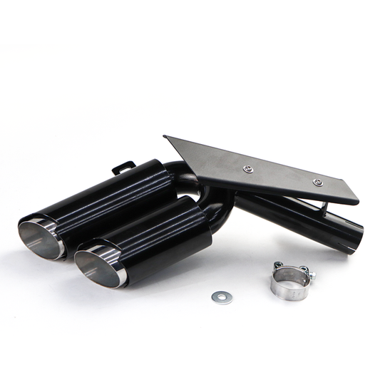 SHORT DOUBLE DUAL EXHAUST PIPE MOUNT SYSTEM FOR HONDA REBEL CMX1100 2021-2025