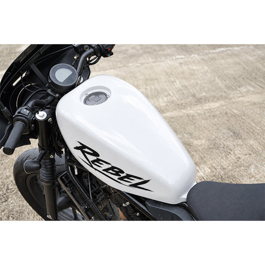 Cover Fuel Oil Tank White V.75 Decals for Honda Rebel CMX 300/500 (2017–2026)