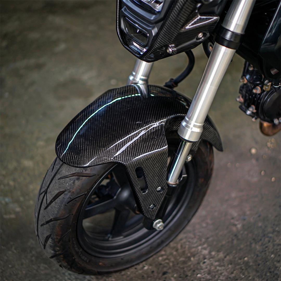 Front Fender Carbon Fiber For Honda Grom 2021-2024