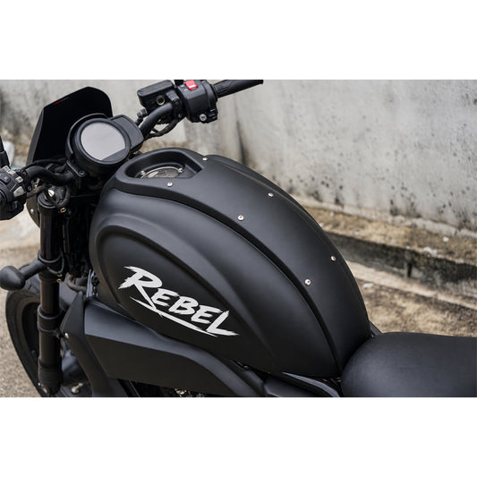 Cover Fuel Oil Tank Black With Decals For Honda Rebel CMX 1100 2021-2026