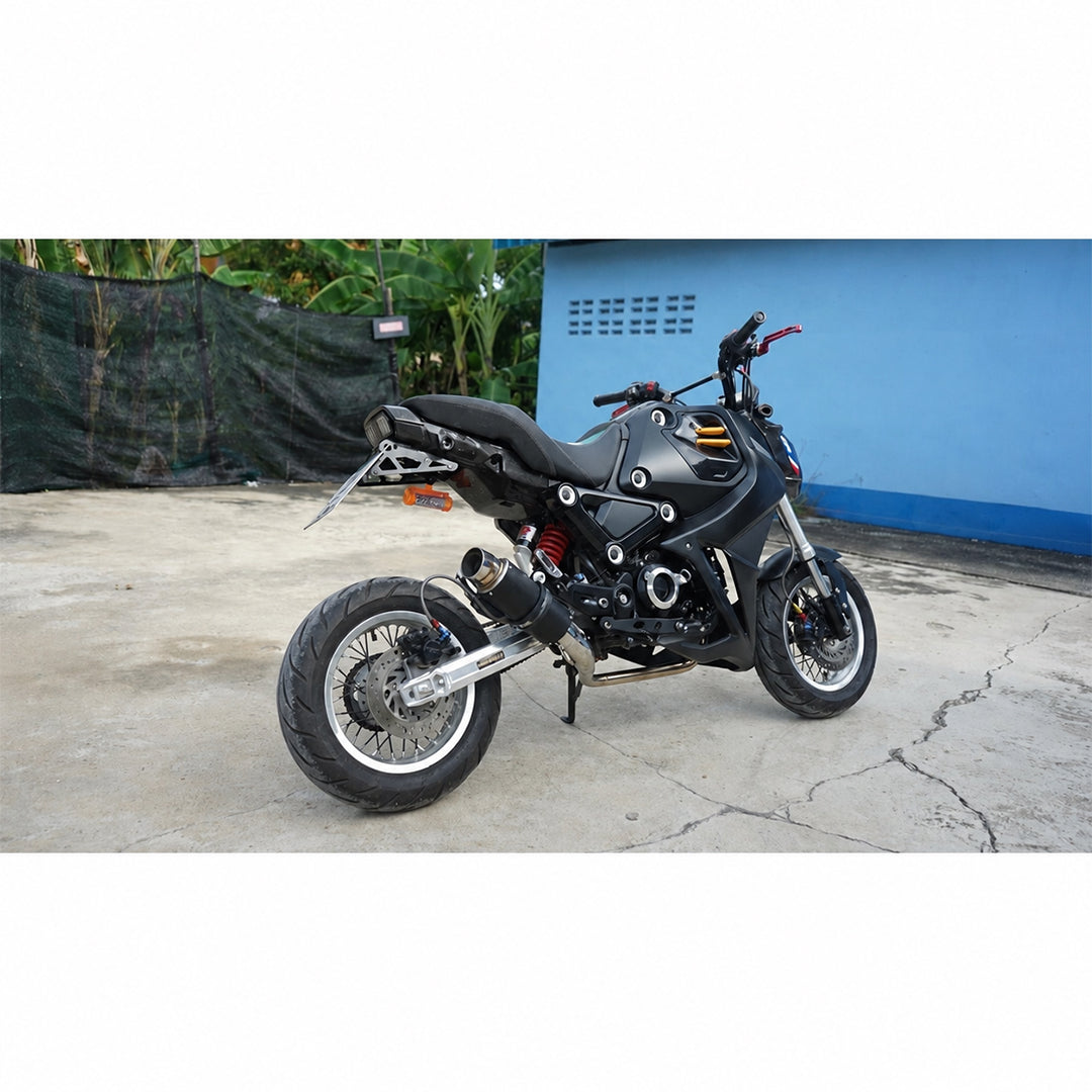 ホンダ グロム 125 2021-2025 用エキゾーストシステム パイプチップ マフラー リンクパイプ