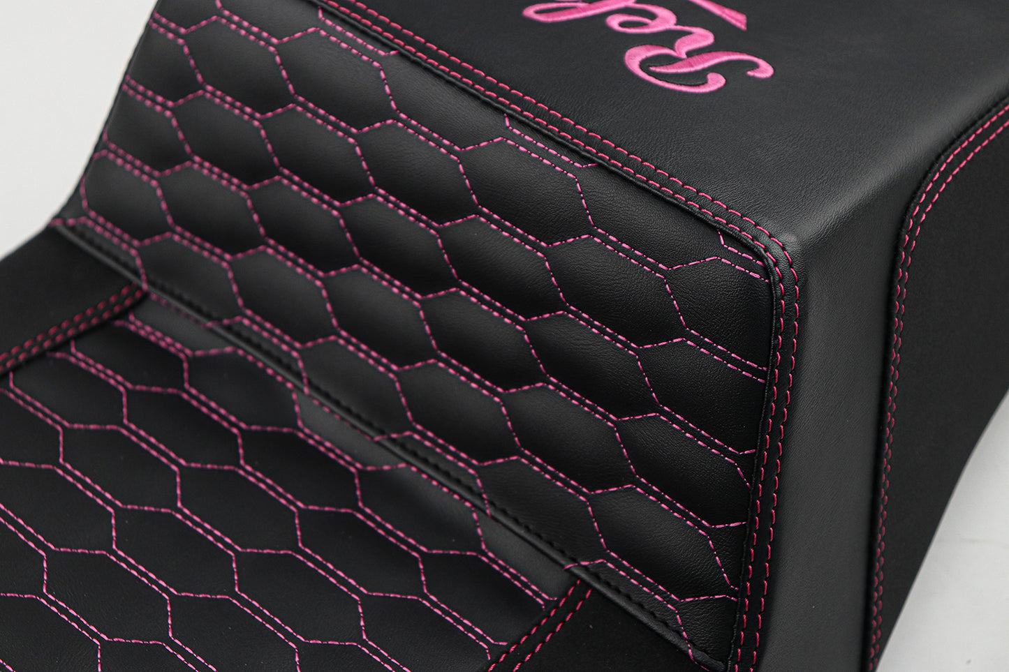 SEAT CUSHION BACKREST REPLACEMENT PINK THREAD V.19 FOR HONDA REBEL CMX 1100 2021-2025