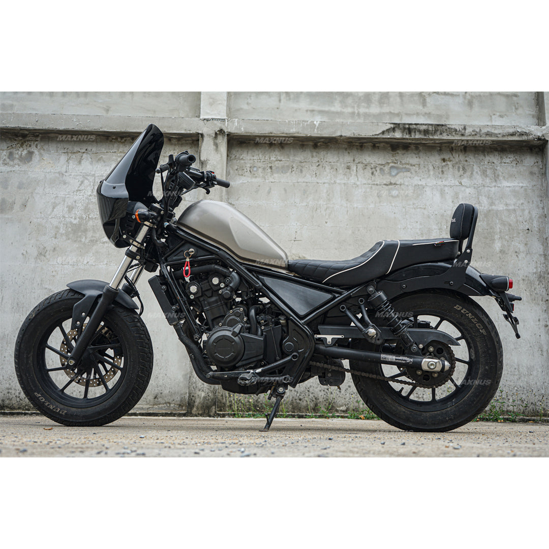 SEAT DOUBLE SADDLE DUAL DRIVER SEATS PAD CUSHION V.8 FOR HONDA REBEL CMX 300&500 2017-2025