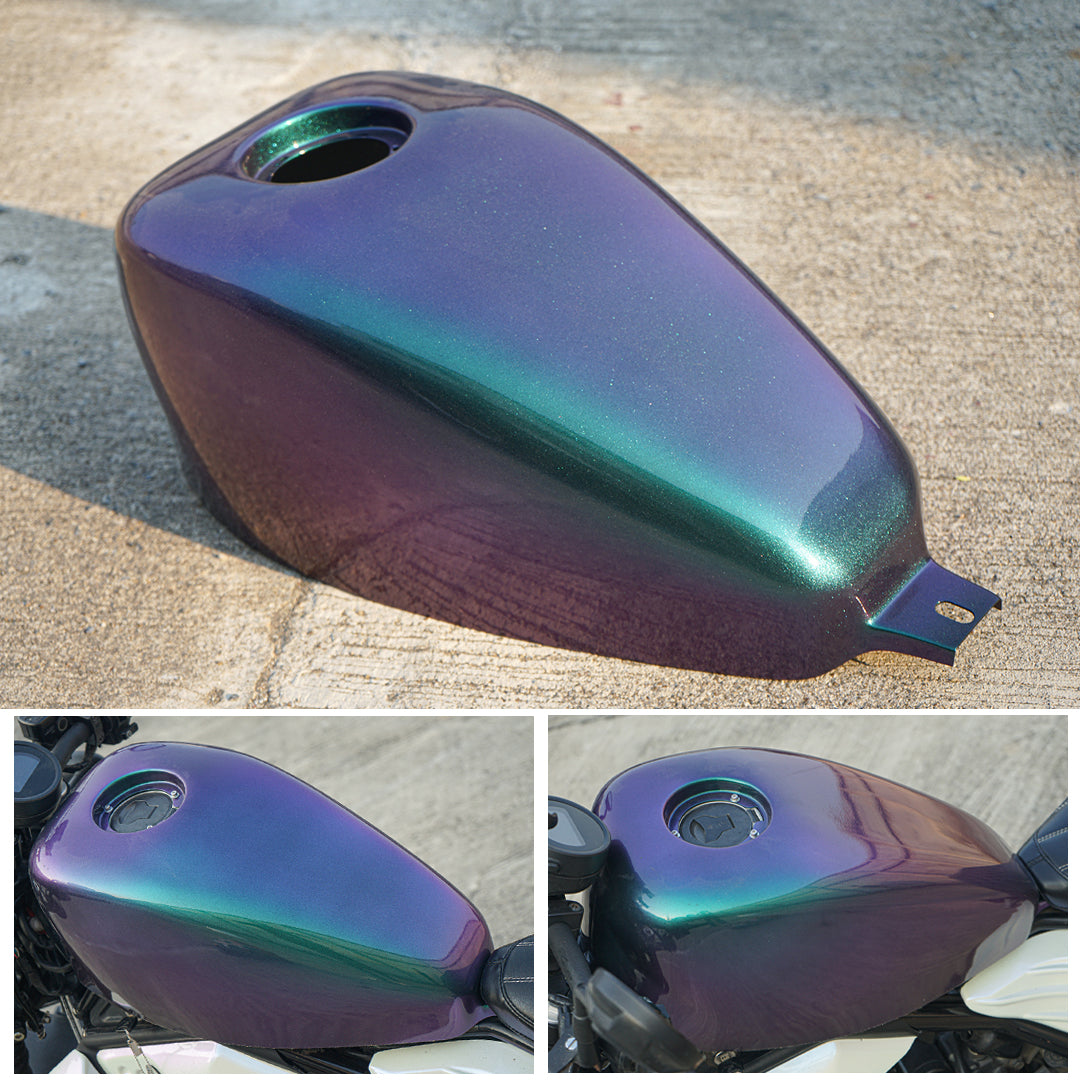 ฝาครอบถังน้ำมันเชื้อเพลิงสีขาว V.13 สำหรับ Honda Rebel CMX 300&500 ปี 2017-2026