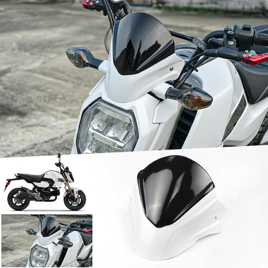 FRONT WINDSHIELD WINDSCREEN V.1 WHITE FOR HONDA GROM 125 2025