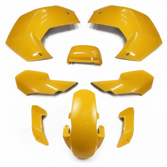 Yellow Plastic Panel Fairing & Under Fairing Honda Grom 125 2025-2026