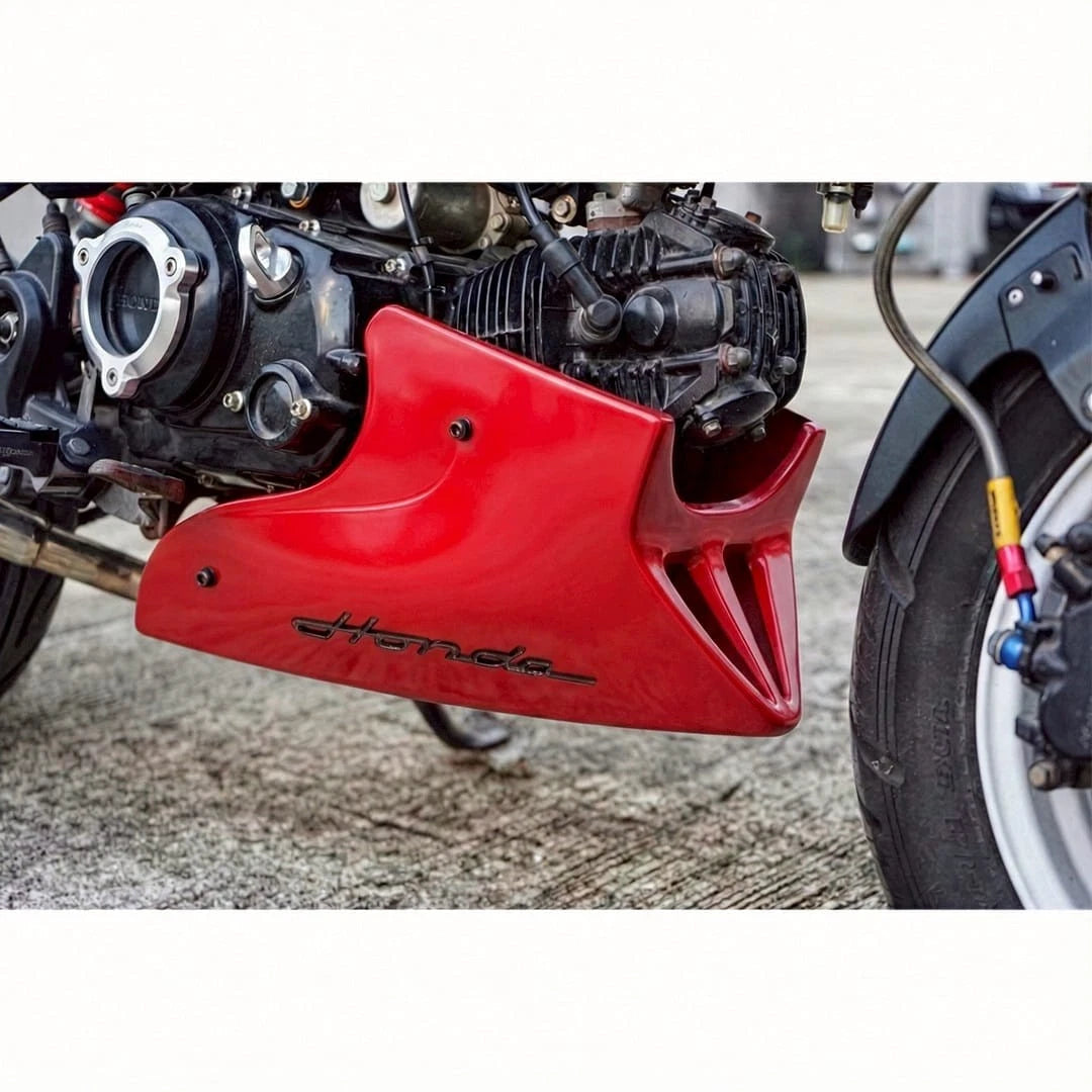 Belly Panel Fairing Frame Guard Cover Trim V.2 Red For Honda Grom 125 2021 - 2026