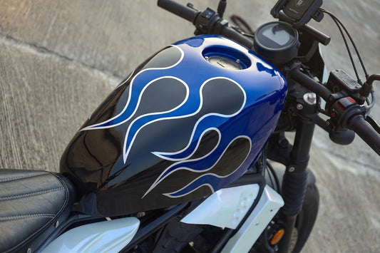 ฝาครอบถังน้ำมันเชื้อเพลิงสีขาว V.13 สำหรับ Honda Rebel CMX 300&500 ปี 2017-2026