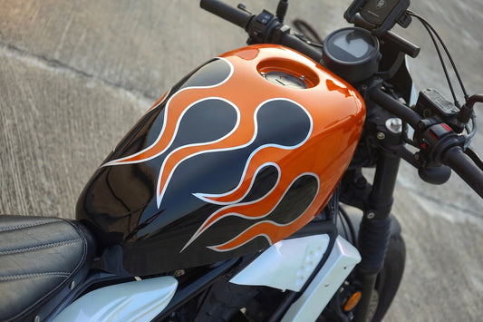 ฝาครอบถังน้ำมันเชื้อเพลิงสีขาว V.13 สำหรับ Honda Rebel CMX 300&500 ปี 2017-2026