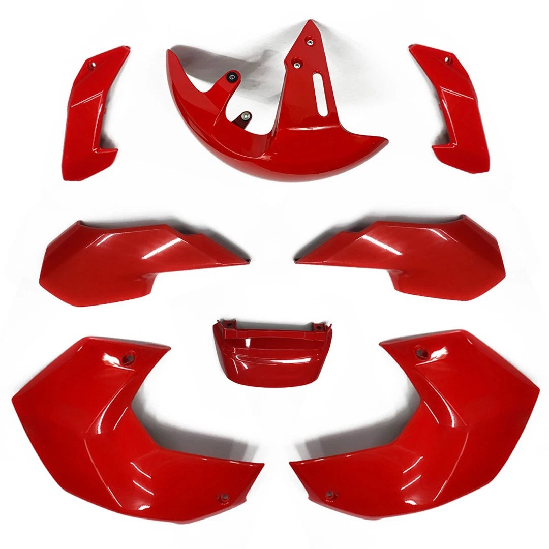 8Pc Body Panels Frame Body Red For Honda Grom 125 2025 - 2026