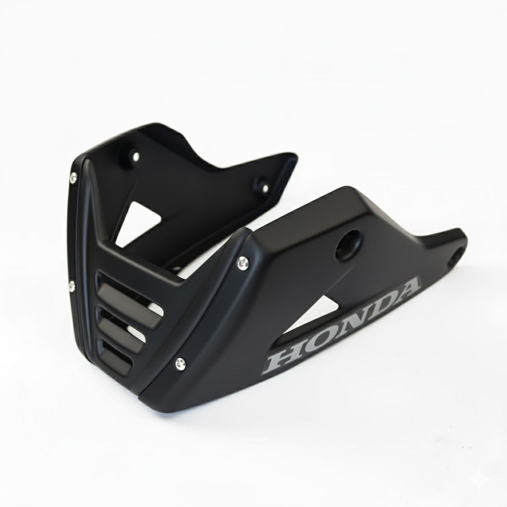 MATTE BLACK PLASTIC PANEL FAIRING & UNDER FAIRING HONDA NEW GROM 125 2021-2024