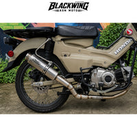 EXHAUST FULL SYSTEM STAINLESS STEEL RACHING FIT FOR HONDA TRAIL125 CT125 2020-2023
