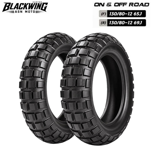 IRC Front & Rear Tires 120/80-12 and 130/80-12 for Honda Monkey 125 (2012–2026)