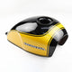 COVER FUEL OIL TANK BLACK/YELLOW V.16 FIT FOR HONDA SCL CL 300 500 2023-2025