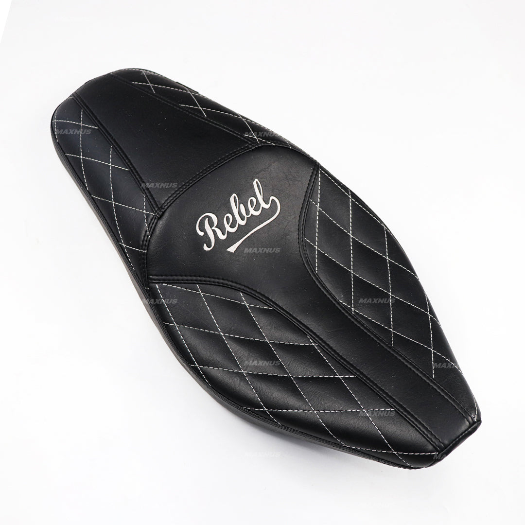 SEAT DOUBLE SADDLE DUAL DRIVER SEATS PAD CUSHION V.5 FOR HONDA REBEL CMX 300&500 2017-2025