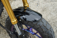 FRONT FENDERS MUDGUARD GLOSS BLACK FIT FOR HONDA GROM 125 2020 - 2025