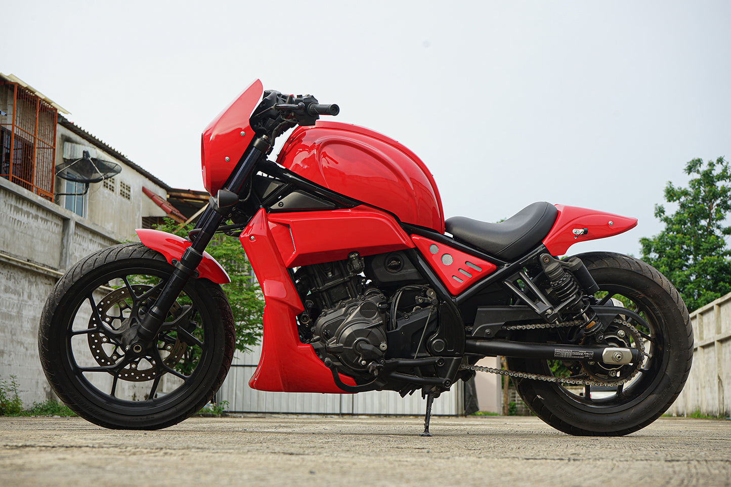 FULL SET OF 7 PIECES RED FIT FOR HONDA REBEL CMX 1100 2020-2025