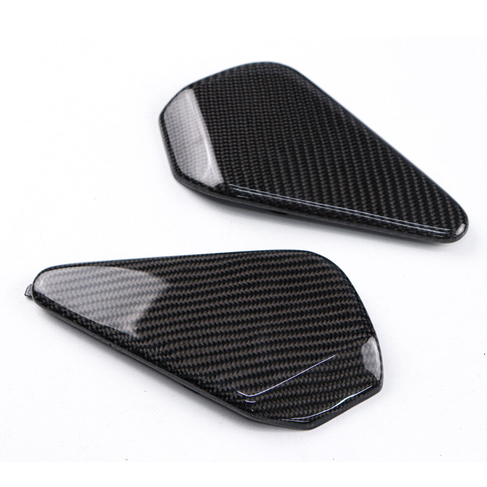 Set Of 4 Piece Frame Body Cover Side Upper Panel Carbon Fiber For Honda Grom 2021-2024