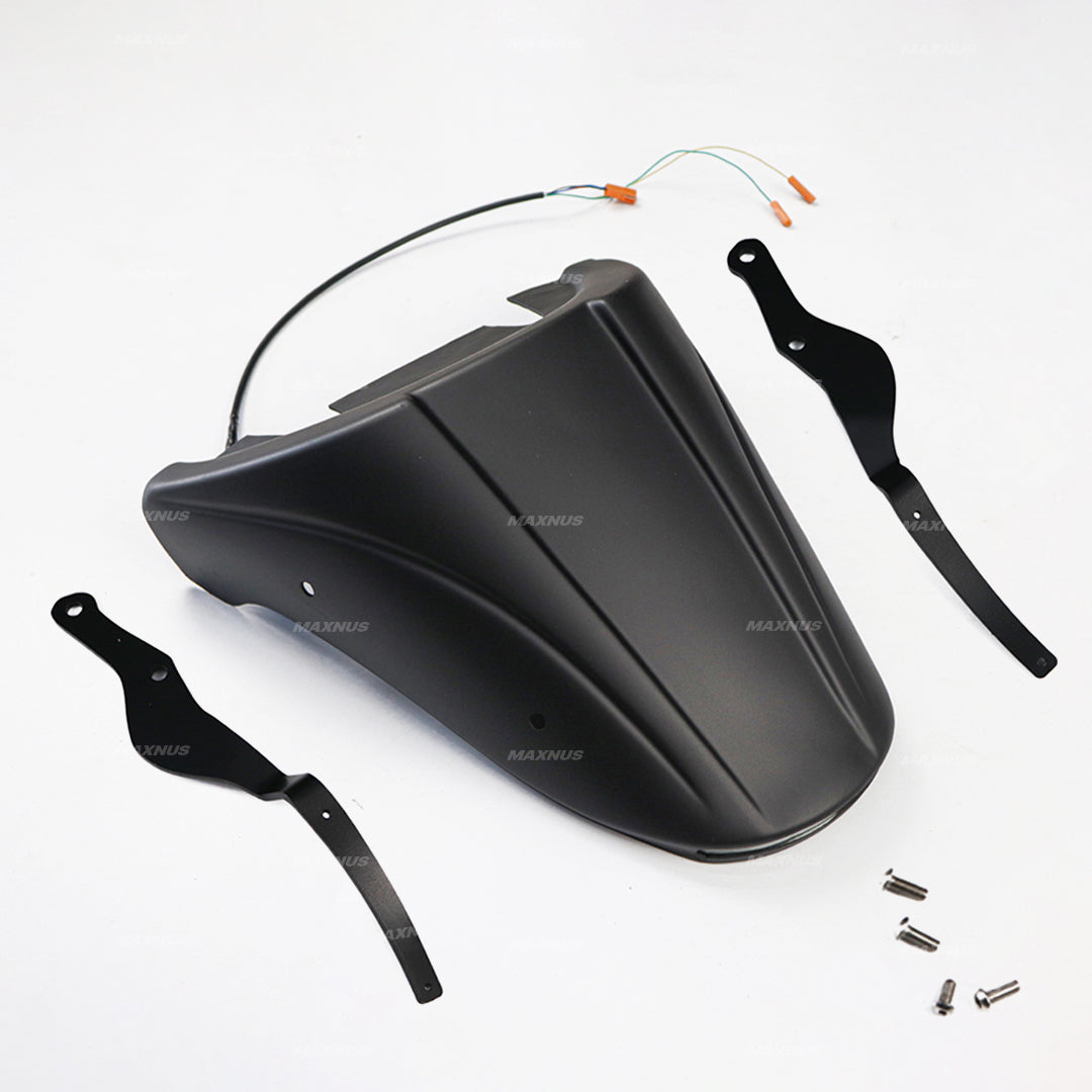 REAR FENDER FAIRING MUD GUARD LED BLACK FOR HONDA REBEL CMX 1100 2021-2025