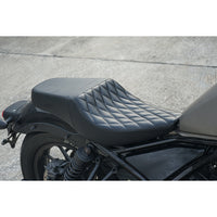 SEAT DOUBLE SADDLE DUAL DRIVER SEATS PAD CUSHION V.25 FOR HONDA REBEL CMX 300&500 2017-2025