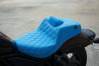 SEAT CUSHION BACKREST REPLACEMENT PINK THREAD V.32 FOR HONDA REBEL CMX 1100 2021-2025