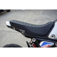 Replacement Dual Seat Carbon Stitch Black V.28 Fit For Honda Grom 125 2021-2026