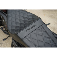 SEAT DOUBLE SADDLE DUAL DRIVER SEATS PAD CUSHION V.9 FOR HONDA REBEL CMX 1100 2021-2025