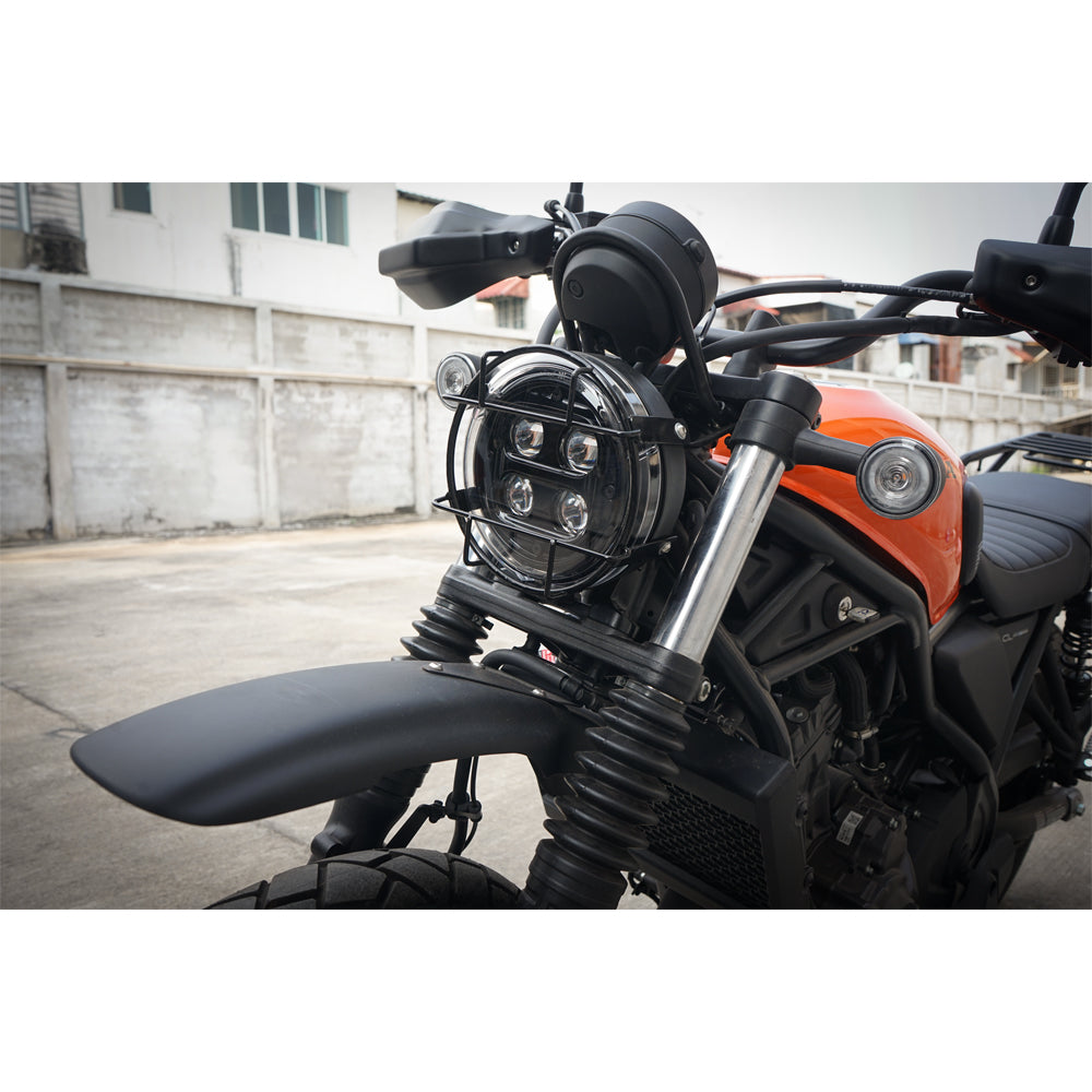 HEADLIGHT LAMP PROTECTION GUARD BLACK FOR HONDA NEW SCL CL 300 500  2023 - 2025