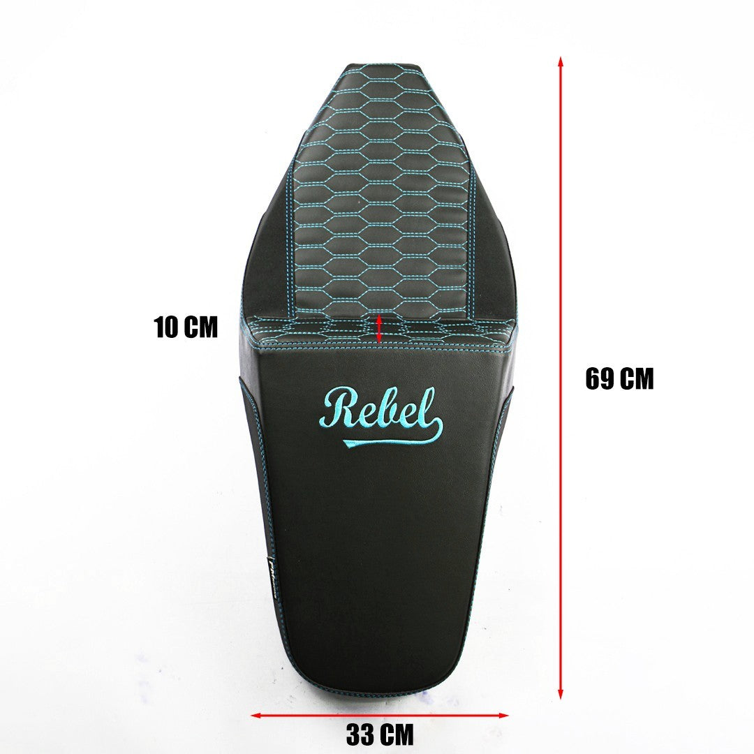 SEAT CUSHION BACKREST REPLACEMENT PINK THREAD V.22 FOR HONDA REBEL CMX 1100 2021-2025