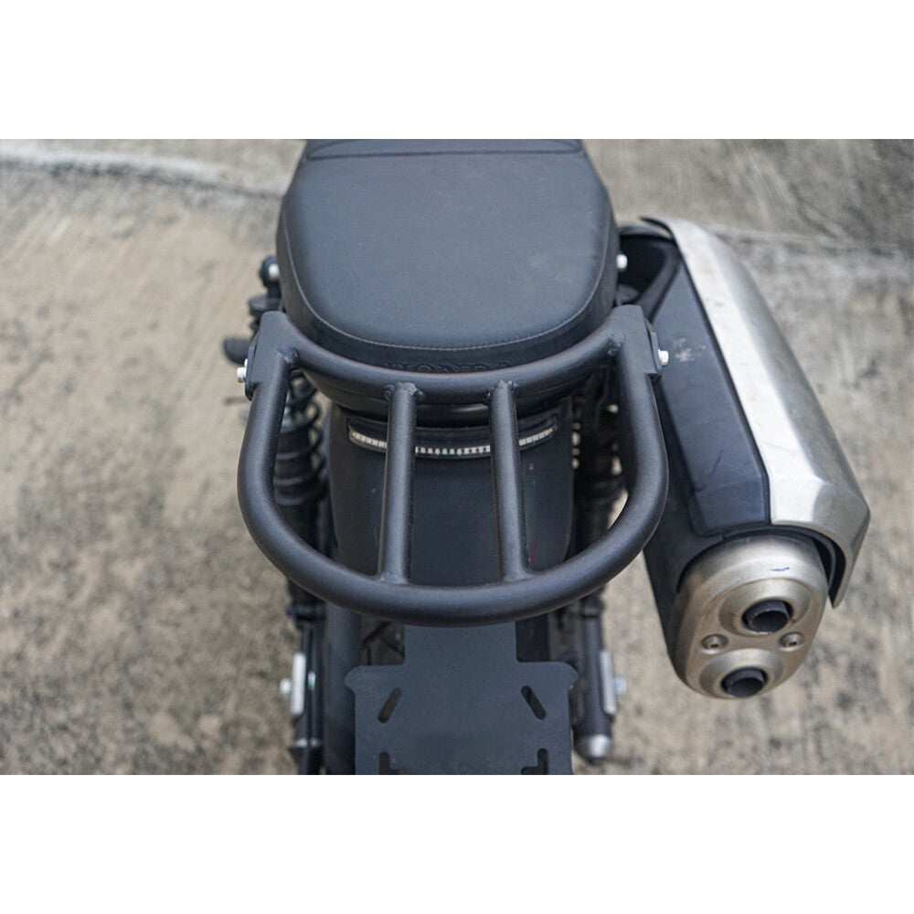 リアラゲッジラック スチール製 ブラック ホンダ SCL CL 300 500 2023-2026用