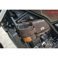Multipurpose Leather Bag Brown  FIT FOR Honda CL SCL 300 500 2023-2025