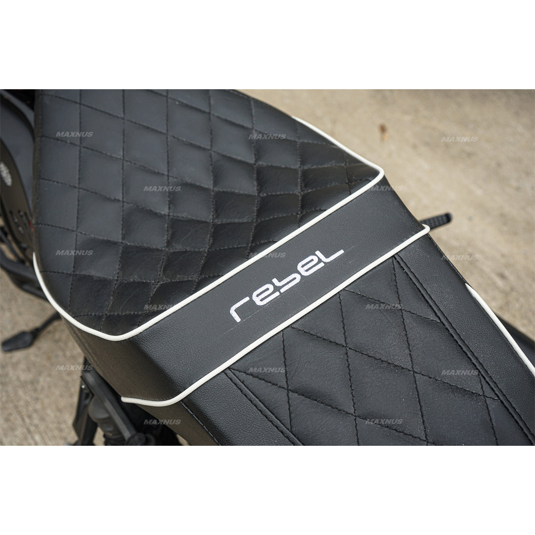 SEAT DOUBLE SADDLE DUAL DRIVER SEATS PAD CUSHION V.8 FOR HONDA REBEL CMX 1100 2021-2025