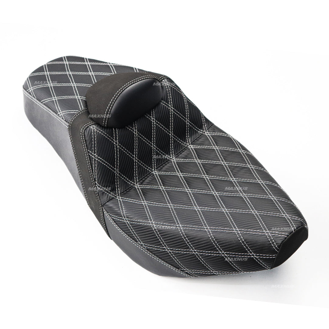 SEAT DOUBLE SADDLE DUAL DRIVER SEATS PAD CUSHION V.12 FOR HONDA REBEL CMX 1100 2021-2025