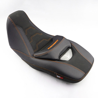REPLACEMENT DUAL CARBON SEAT STITCH BLACK FIT FOR HONDA GROM125 2021-2025