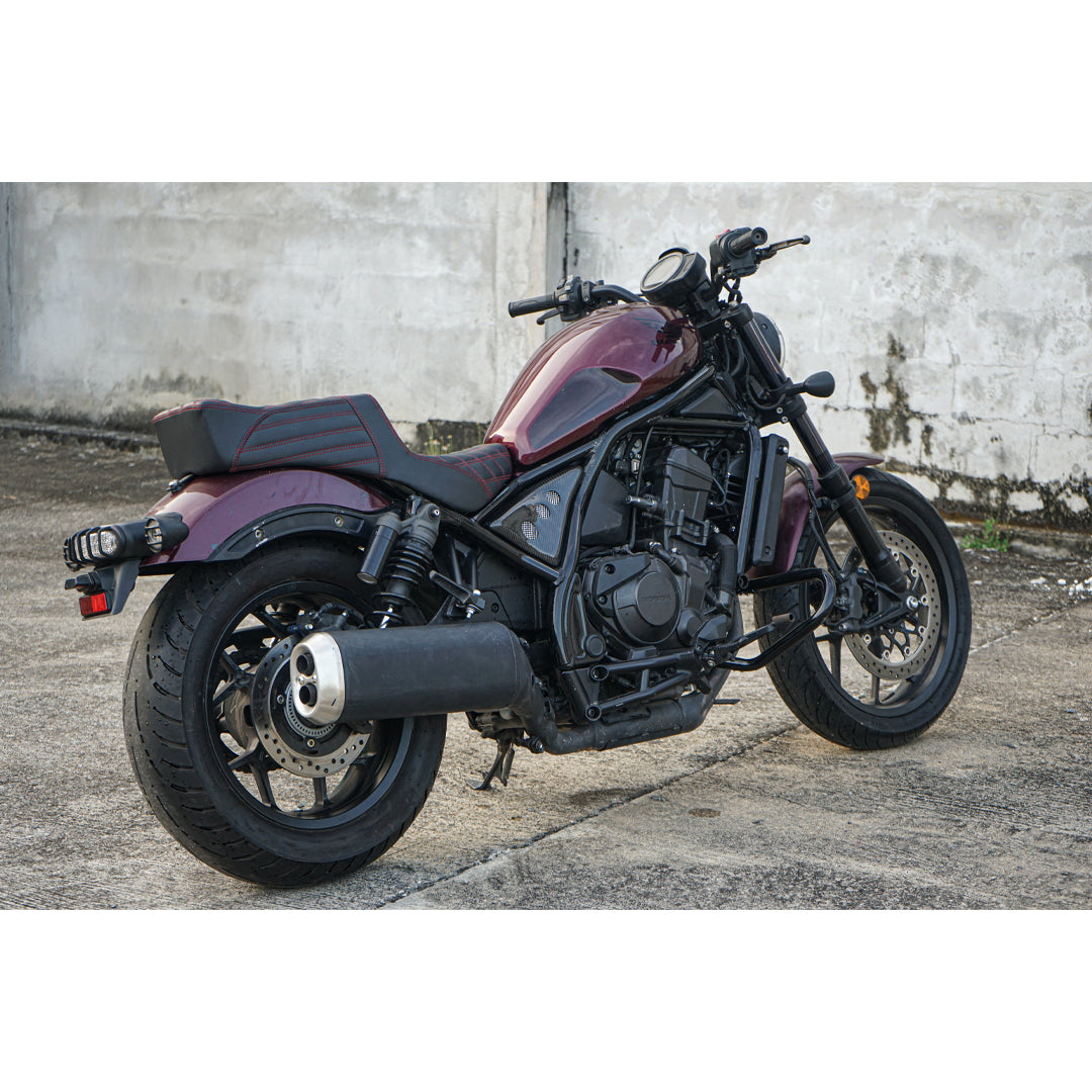 SEAT DOUBLE SADDLE DUAL DRIVER SEATS PAD CUSHION V.16 FOR HONDA REBEL CMX 1100 2021-2025