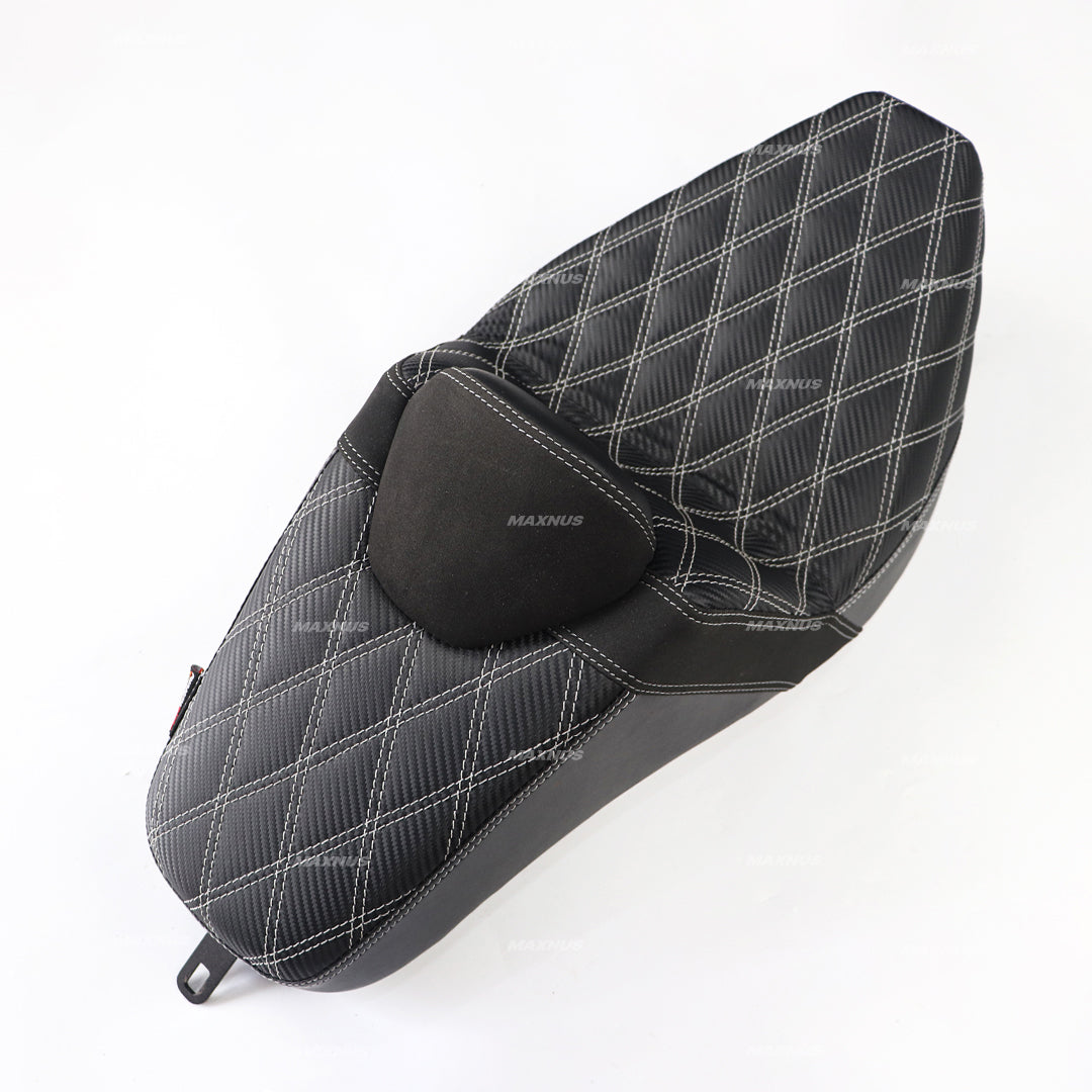 SEAT DOUBLE SADDLE DUAL DRIVER SEATS PAD CUSHION V.12 FOR HONDA REBEL CMX 1100 2021-2025