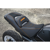REPLACEMENT DUAL CARBON SEAT STITCH BLACK FIT FOR HONDA GROM125 2021-2025