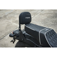 REAR BACKREST FOR PASSENGER STEEL BLACK SISSY BAR SEAT FOR HONDA REBEL CMX 300&500 2017-2025