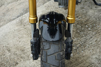 FRONT FENDERS MUDGUARD GLOSS BLACK FIT FOR HONDA GROM 125 2020 - 2025