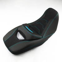 REPLACEMENT DUAL CARBON SEAT STITCH BLACK FIT FOR HONDA GROM125 2021-2025
