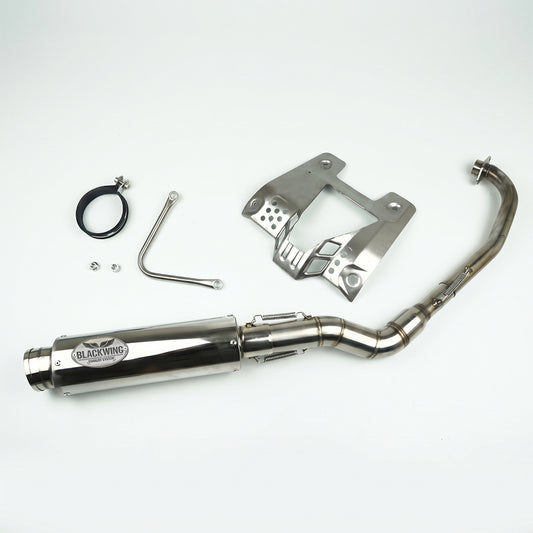 EXHAUST FULL SYSTEM STAINLESS STEEL RACHING FIT FOR HONDA TRAIL125 CT125 2020-2023
