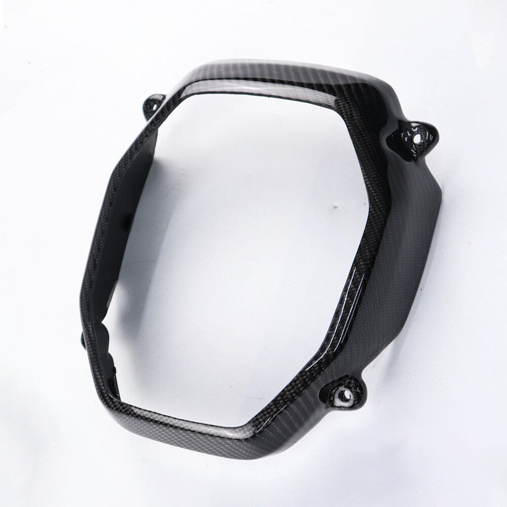 Set Of 5 Piece Frame Body Cover Side Upper Panel Carbon Fiber For Honda Grom 2021-2024