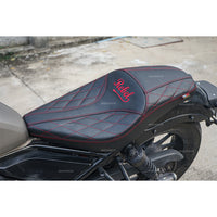 SEAT DOUBLE SADDLE DUAL DRIVER SEATS PAD CUSHION V.4 FOR HONDA REBEL CMX 300&500 2017-2025